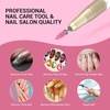 image:imageMelodySusie Typhoon Nail Drill Bits 332 Carbide Tungsten Multifunction Bits Fast Remove Acrylic or Hard Gel for Manicure Pedicure Salon Professional or Beginner Pink Blossom FinePink Blossom