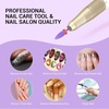 image:imageMelodySusie Typhoon Nail Drill Bits 332 Carbide Tungsten Multifunction Bits Fast Remove Acrylic or Hard Gel for Manicure Pedicure Salon Professional or Beginner Pink Blossom FinePurple