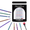 image:imageMelodySusie 10pcs Nail Drill Bits Set 332 Inch Diamond Cuticle Bits for Nail Drill EFile Manicure Pedicure Remover Tools for Acrylic Gel Nails Salon Home Use Nail Care Supplies RainbowRainbow