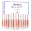 image:imageMelodySusie 12Pcs Nail Glue Super Strong Long Lasting Nail Glue for Acrylic NailsPress Ons Broken Nails Professional Adhesive for Nail Art Supplies12pcs