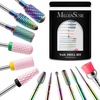 image:imageMelodySusie 13Pcs Nail Drill Bits Set 332 Tungsten Carbide amp Ceramic Efile Bits for Acrylic Gel Removal Diamond Cuticle Bits for Manicure Prep Salon Home Nail Care Supplies Pink amp ColorfulPink  Colorful