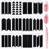 image:imageMelodySusie 48 Sheets French Manicure Nail Stickers 12 Designs SelfAdhesive Nail Tip Guides Professional French Tip Tools for DIY SalonQuality Nail Art Decoration48