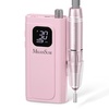 image:imageMelodySusie EntryLevel ClipOn Rechargeable Essential Nail Drill SC300F 30000RPM EFile with LCD Display for All Manicure Shaping amp Gel Removal Ideal for TrainingNail Art Practice amp Home Use PinkPink