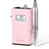 image:imageMelodySusie EntryLevel ClipOn Rechargeable Nail Drill ScamanderSC320H 30000RPM Popular Classic EFile with LCD Display for Manicure Shaping amp Gel Removal Perfect for Nail Art Training amp Home UsePink