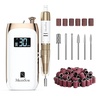 image:imageMelodySusie EntryLevel ClipOn VintageStyle Nail Drill SC320C 30000RPM Rechargeable EFile for All Manicure Shaping amp Gel Removal Perfect for Training Nail Art Practice amp Home UseWhite