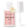 image:imageMelodySusie Nail Glue for Press on Nails Acrylic Nail Tips QuickDrying Super Strong Long Lasting Adhesive for Fake Nails No UV Lamp Needed with Easy Application 10ml10ml1