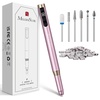 image:imageMelodySusie PenShaped UltraSlim Cordless Nail Drill PM170F 30000RPM Portable Rechargeable Electric File with LED Display for All Manicure Nail Care Shaping amp Gel Removal for Advanced Home UsePSeries Pink 170 Tor