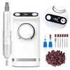 image:imageMelodySusie Portable ClipOn Rechargeable Nail Drill with Tilted Display Design SM320G 35000RPM HighEfficiency EFile for All Manicure Shaping amp Gel Removal Perfect for Advanced Home amp Salon UseWhite