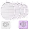 image:imageMelodySusie Professional Nail Dust Collector with Max Suction PowerSProF 4500RPM Nail Vacuum Fan with 3 Suction ModesTouch ControlAcrylic Nail Tools for Nail Tech amp Salon UsePurple4 Pack Filter