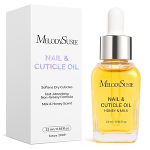 image:imageMelodySusie 25ML Cuticle Care Kit  Cuticle Oil and Cuticle Remover Cuticle Nourishes and Softener Promotes Nail Growth and Strength for Home and Salon Use 2PCSMilk  Honey Cuticle Oil