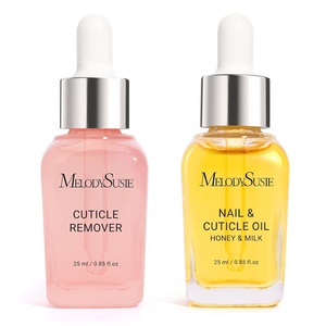image:imageMelodySusie 25ML Cuticle Care Kit  Cuticle Oil and Cuticle Remover Cuticle Nourishes and Softener Promotes Nail Growth and Strength for Home and Salon Use 2PCSMilk  Honey Cuticle Oil and Cuticle Remover