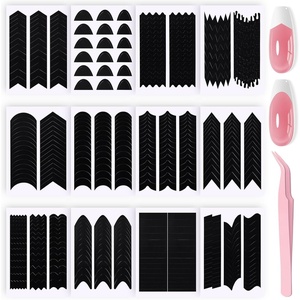 image:imageMelodySusie 48 Sheets French Manicure Nail Stickers 12 Designs SelfAdhesive Nail Tip Guides Professional French Tip Tools for DIY SalonQuality Nail Art Decoration48