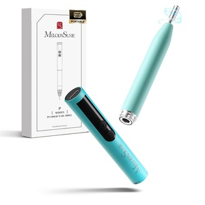 image:imageMelodySusie PocketNail PenShaped Cordless Modular Nail Drill Extended Kit PC100GR 20000RPM Slim Portable Rechargeable Electric File for Nail Care amp Gel Removal at Home for Beginners Light Blue