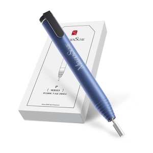 image:imageMelodySusie PocketNail Slim Ergonomic PenShaped USB Nail Drill PC100G 20000RPM Portable Electric File for All Manicure Pedicure Nail Care Shaping amp Gel Removal at Home for BeginnersAthens Blue