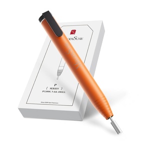 image:imageMelodySusie PocketNail Slim Ergonomic PenShaped USB Nail Drill PC100G 20000RPM Portable Electric File for All Manicure Pedicure Nail Care Shaping amp Gel Removal at Home for BeginnersParty Peach