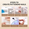 image:imageMelodySusie 8ML Bronze Gold Gel Liner Nail Art Polish Mirror Chrome 3D Effectfor Line and Patterns of PaintingFrench Nail TipsDIY Manicure Pedicure for Home DIY Salon UseTransparent