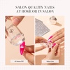 image:imageMelodySusie 8ML Bronze Gold Gel Liner Nail Art Polish Mirror Chrome 3D Effectfor Line and Patterns of PaintingFrench Nail TipsDIY Manicure Pedicure for Home DIY Salon Use3PCS Large Stamping Plates Silver