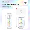 image:imageMelodySusie 8ML Bronze Gold Gel Liner Nail Art Polish Mirror Chrome 3D Effectfor Line and Patterns of PaintingFrench Nail TipsDIY Manicure Pedicure for Home DIY Salon UseAurora