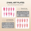 image:imageMelodySusie 8ML Bronze Gold Gel Liner Nail Art Polish Mirror Chrome 3D Effectfor Line and Patterns of PaintingFrench Nail TipsDIY Manicure Pedicure for Home DIY Salon UseTransparent
