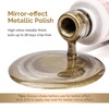 image:imageMelodySusie 8ML Bronze Gold Gel Liner Nail Art Polish Mirror Chrome 3D Effectfor Line and Patterns of PaintingFrench Nail TipsDIY Manicure Pedicure for Home DIY Salon UseBronze Gold