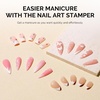 image:imageMelodySusie 8ML Bronze Gold Gel Liner Nail Art Polish Mirror Chrome 3D Effectfor Line and Patterns of PaintingFrench Nail TipsDIY Manicure Pedicure for Home DIY Salon UseTransparent