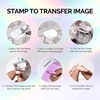 image:imageMelodySusie 8ML Bronze Gold Gel Liner Nail Art Polish Mirror Chrome 3D Effectfor Line and Patterns of PaintingFrench Nail TipsDIY Manicure Pedicure for Home DIY Salon UseAurora