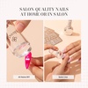 image:imageMelodySusie 8ML Bronze Gold Gel Liner Nail Art Polish Mirror Chrome 3D Effectfor Line and Patterns of PaintingFrench Nail TipsDIY Manicure Pedicure for Home DIY Salon Use8PCS Stamping Plates Silver