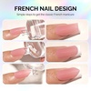 image:imageMelodySusie 8ML Bronze Gold Gel Liner Nail Art Polish Mirror Chrome 3D Effectfor Line and Patterns of PaintingFrench Nail TipsDIY Manicure Pedicure for Home DIY Salon UseAurora
