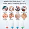 image:imageMelodySusie Ceramic Nail Drill Bits Set with Nail Drill Bits Holder 25 Holes Case
