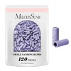 image:imageMelodySusie GelCarousel For Nail Polish Bottle Holder and 120 Pcs Small Sanding Bands and Sandpaper Sheets and Nail Arm Rest