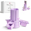 image:imageMelodySusie GelCarousel For Nail Polish Bottle Holder and 120 Pcs Small Sanding Bands and Sandpaper Sheets and Nail Arm Rest