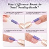 image:imageMelodySusie GelCarousel For Nail Polish Bottle Holder and 120 Pcs Small Sanding Bands and Sandpaper Sheets and Nail Arm Rest
