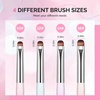 image:imageMelodySusie GelCarousel for Nail Polish Bottle Holder and 4Pcs Nail File Kit with 4Pcs DualEnded French Nail Brush and 5 in 1 Nail Drill Bits