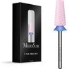 image:imageMelodySusie GelCarousel for Nail Polish Bottle Holder and 4Pcs Nail File Kit with 4Pcs DualEnded French Nail Brush and 5 in 1 Nail Drill Bits