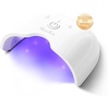 image:imageMelodySusie Small Cordless UV Nail Lamp PART06G and Nail Art Tools Storage Box with 18 Holes amp 7 Compartments