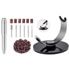image:imageMelodySusie Portable Electric Nail DrillPC120B Compact Efile with MelodySusie Nail Drill Pen amp Bits Holder Stand