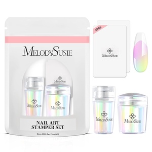 image:imageMelodySusie 8ML Bronze Gold Gel Liner Nail Art Polish Mirror Chrome 3D Effectfor Line and Patterns of PaintingFrench Nail TipsDIY Manicure Pedicure for Home DIY Salon UseAurora