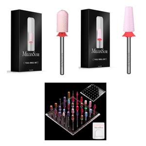 image:imageMelodySusie Ceramic Nail Drill Bit with 5 in 1 Nail Drill Bits and 36 Holes Nail Drill Bits Holder