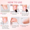 image:imageMelodySusie 2PCS 15ML Nude Builder Nail Base Gel for Nails ThickeningSoak Off UV Extension GelRhinestone Glue in a Bottle for Nail Art Design Gift for Women DIY Manicure at Home 019  2ClearNude018