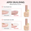 image:imageMelodySusie 2PCS 15ML Nude Builder Nail Base Gel for Nails ThickeningSoak Off UV Extension GelRhinestone Glue in a Bottle for Nail Art Design Gift for Women DIY Manicure at Home 019  2ClearWhite086