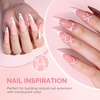 image:imageMelodySusie 2PCS 15ML Nude Builder Nail Base Gel for Nails ThickeningSoak Off UV Extension GelRhinestone Glue in a Bottle for Nail Art Design Gift for Women DIY Manicure at Home 019  2Pink012Blush Pink027