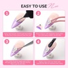 image:imageMelodySusie 3D Nail Charms and Gems 2 Acrylic Boxes Bowknot Golden Silver Alloy Butterfly Bow Nail Art Studs With Tweezer for Y2K Manicure Nails Design Supplies DIY Crafts DecorationGold  Silver