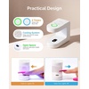 image:imageMelodySusie GelCarousel for Nail Polish Bottle Holder and PocketSized Cordless UV Nail Lamp and 4 in 1 Cuticle Trimmer Set and 2Pcs Nail File Kit