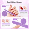 image:imageMelodySusie GelCarousel for Nail Polish Bottle Holder and PocketSized Cordless UV Nail Lamp and 4 in 1 Cuticle Trimmer Set and 2Pcs Nail File Kit