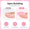 image:imageMelodySusie Milky White Builder Nail Base Gel for Nails Thickening Soak Off UV Extension Gel Rhinestone Nail Glue for Nail Art Design Salon DIY Manicure at Home Gift for Women001Rose Pink028