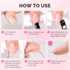 image:imageMelodySusie Milky White Builder Nail Base Gel for Nails Thickening Soak Off UV Extension Gel Rhinestone Nail Glue for Nail Art Design Salon DIY Manicure at Home Gift for Women001AClear Builder gel