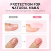 image:imageMelodySusie Milky White Builder Nail Base Gel for Nails Thickening Soak Off UV Extension Gel Rhinestone Nail Glue for Nail Art Design Salon DIY Manicure at Home Gift for Women001Blush Pink Builder Gel Set