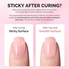 image:imageMelodySusie Milky White Builder Nail Base Gel for Nails Thickening Soak Off UV Extension Gel Rhinestone Nail Glue for Nail Art Design Salon DIY Manicure at Home Gift for Women001012018019