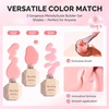 image:imageMelodySusie Milky White Builder Nail Base Gel for Nails Thickening Soak Off UV Extension Gel Rhinestone Nail Glue for Nail Art Design Salon DIY Manicure at Home Gift for Women001012027104