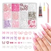 image:imageMelodySusie Nail Drill Holder and 3D Mixed Nail Charms and Gems
